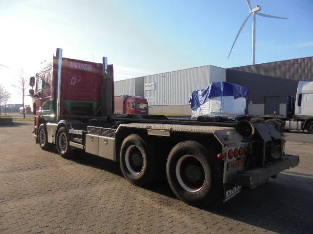 Camion ampliroll DAF XF 105 410 FAD 8X4 STEEL SUSPENSION