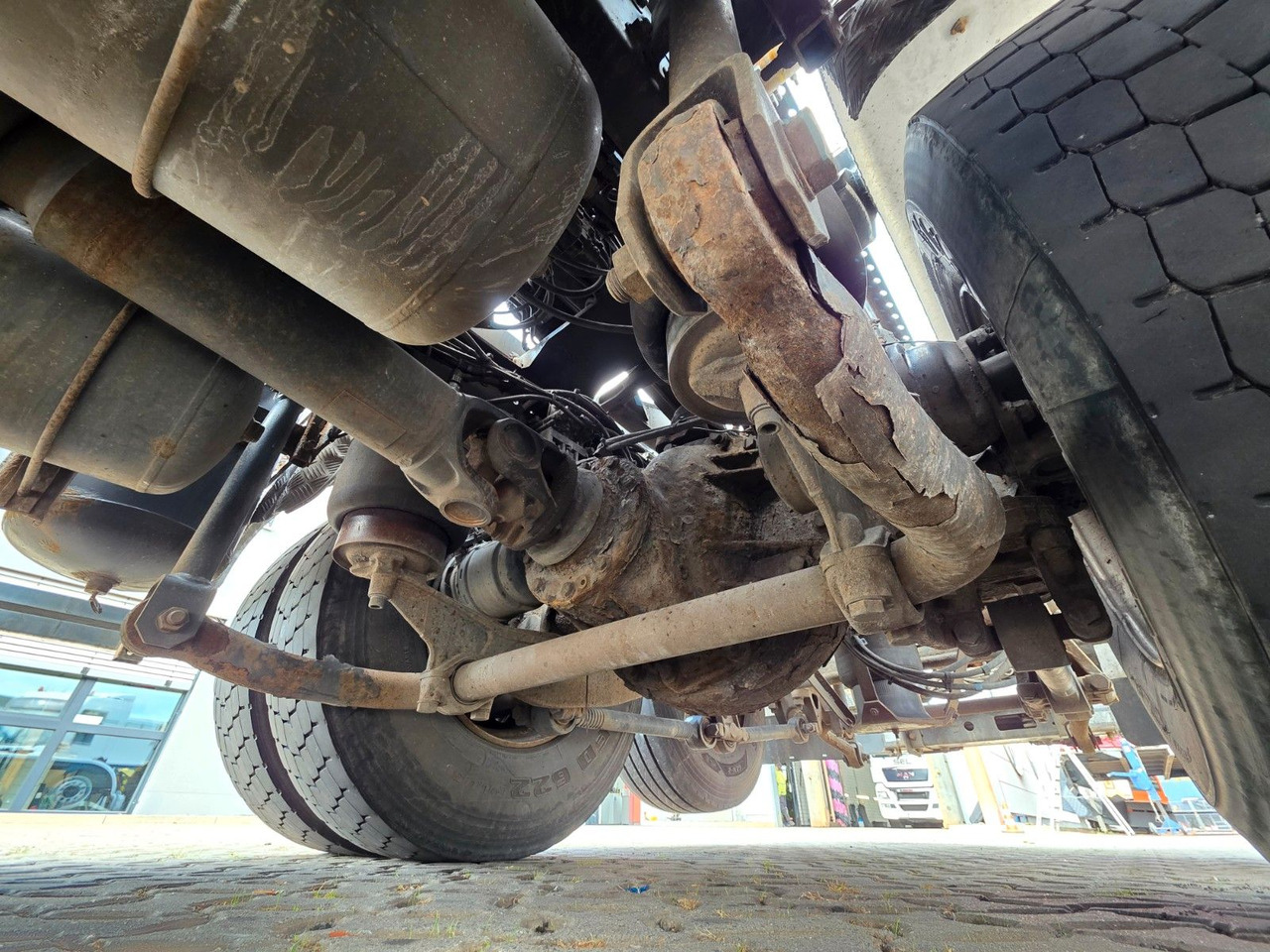 Camion ampliroll DAF XF 510 FAN / ZF Intarder / Lenk-Liftachse