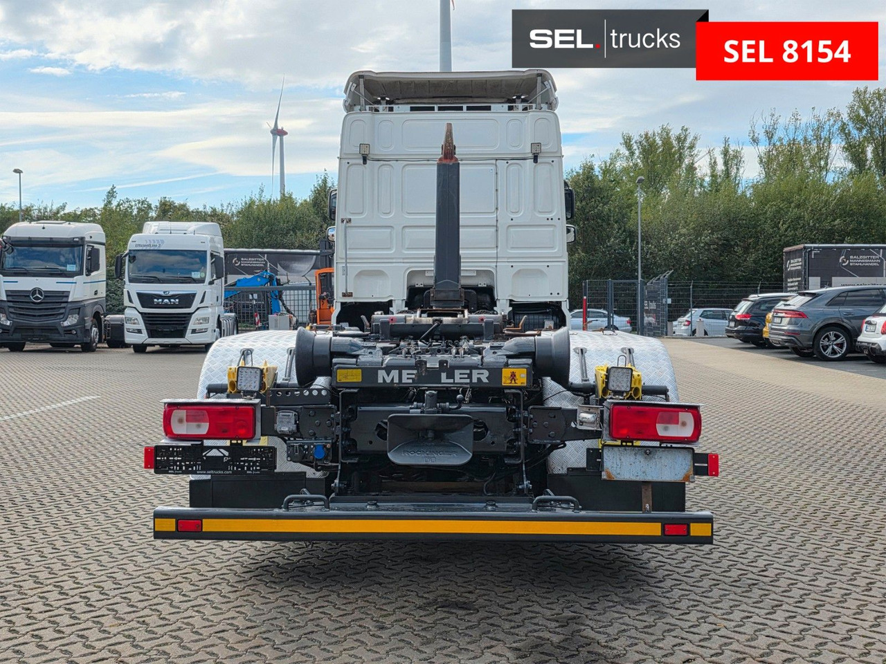 Camion ampliroll DAF XF 510 FAN / ZF Intarder / Lenk-Liftachse