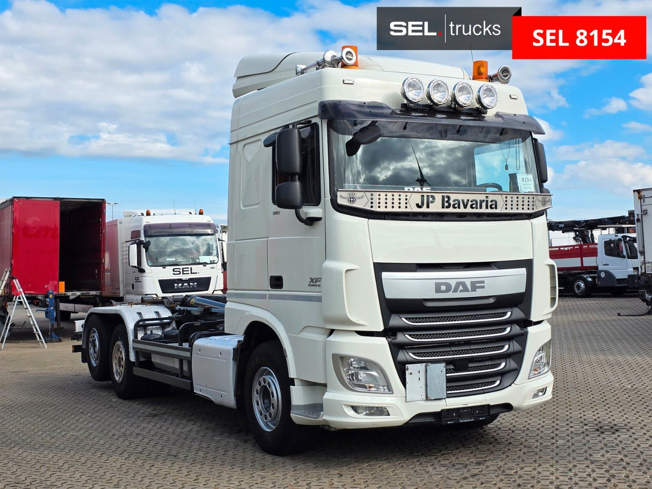 Camion ampliroll DAF XF 510 FAN / ZF Intarder / Lenk-Liftachse