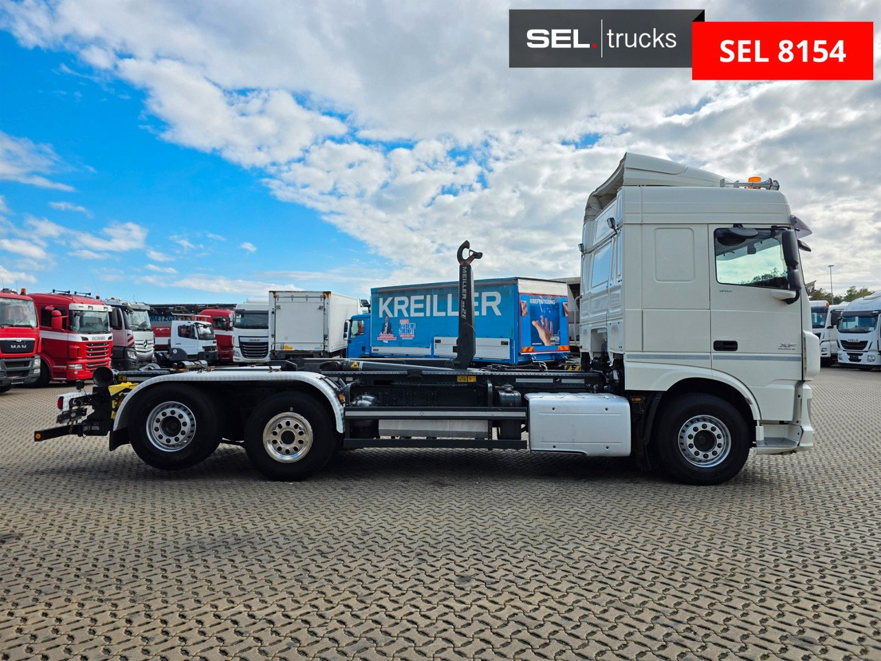 Camion ampliroll DAF XF 510 FAN / ZF Intarder / Lenk-Liftachse