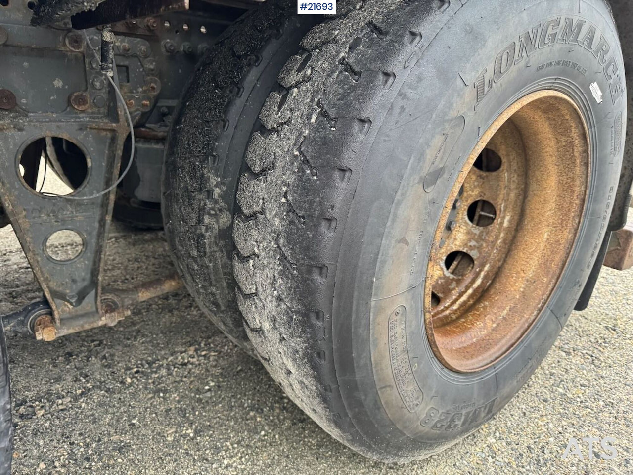 Camion ampliroll DAF XF 530 6x2 Krokbil m/ VDL Krok