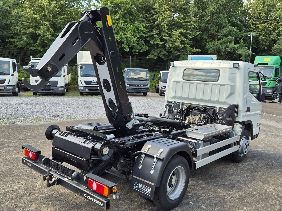 Camion ampliroll FUSO Fuso Canter 7C18 City Abrollkipper AHK Hooklift