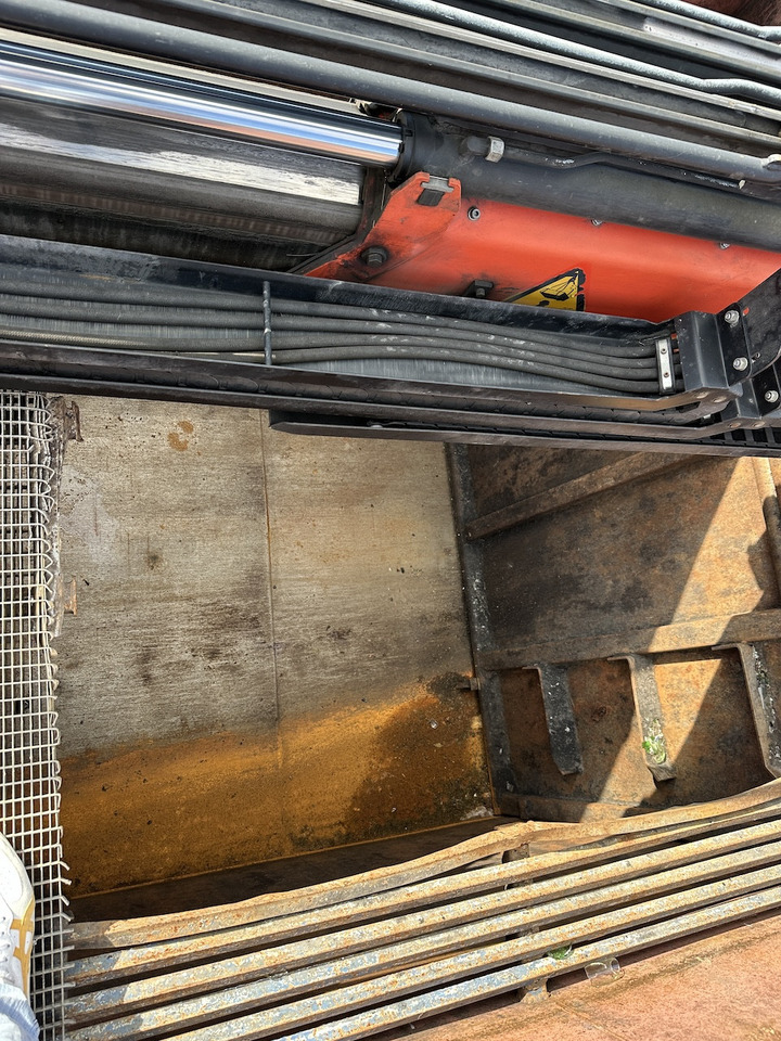 Camion ampliroll Glas Kran Mulde   Palfinger PK 16502   Funk