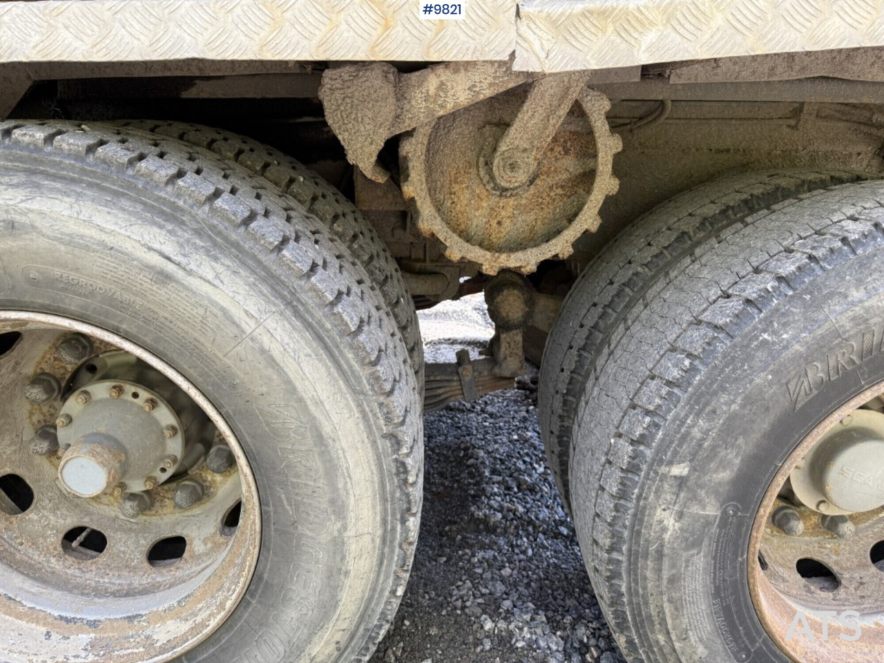 Camion ampliroll Hooklift Truck P124 360 Rep.object