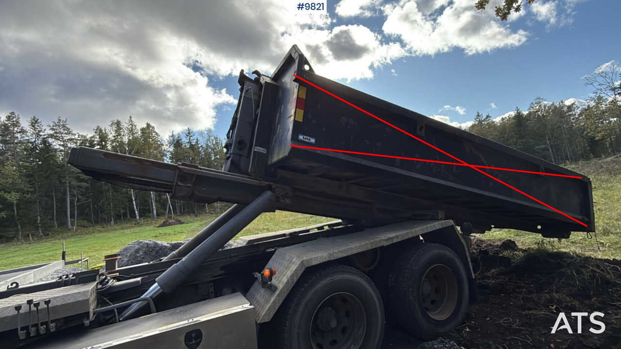 Camion ampliroll Hooklift Truck P124 360 Rep.object