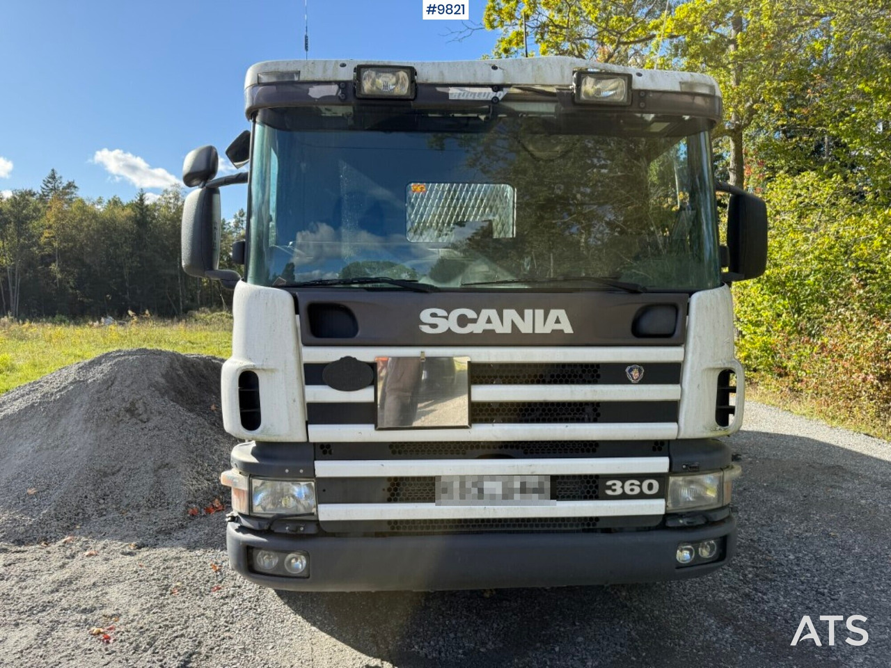 Camion ampliroll Hooklift Truck P124 360 Rep.object