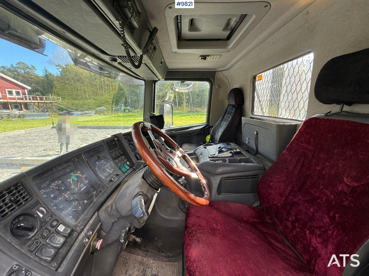 Camion ampliroll Hooklift Truck P124 360 Rep.object