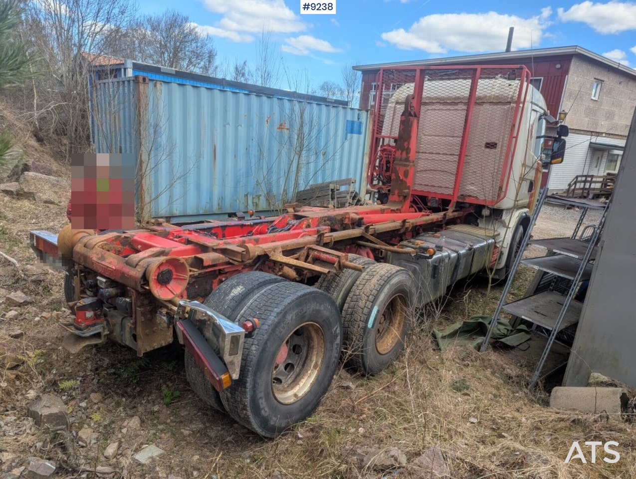 Camion ampliroll Hooklift Truck Scania R164 - Rep Object