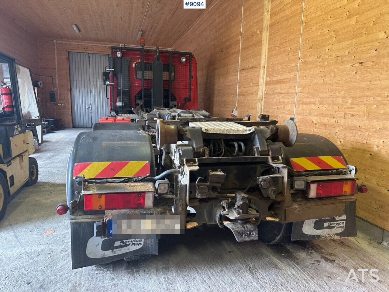 Camion ampliroll Hooklift, Volvo FL12 420 6x2