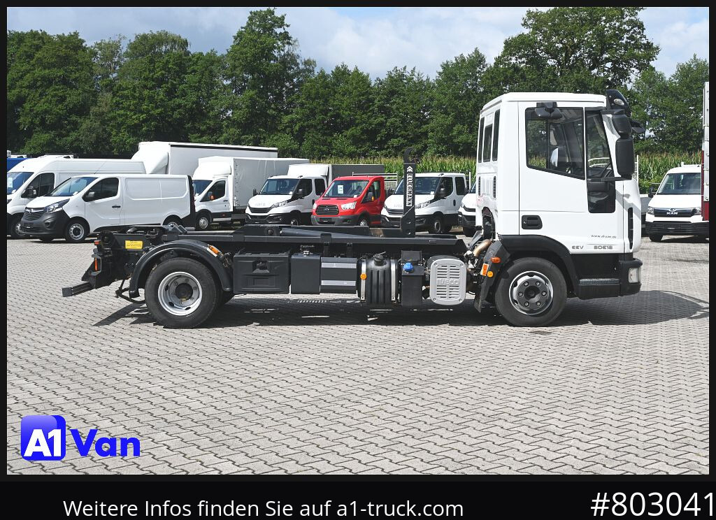 Camion ampliroll IVECO Eurocargo ML 80E18/ Abroller,Ellermann