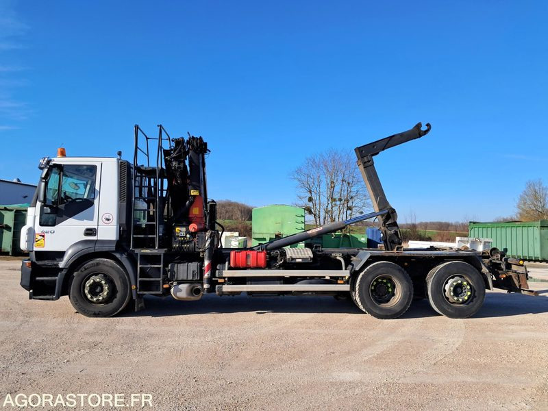 Camion ampliroll IVECO GRUE AMPLIROLL 559000 kms 2009