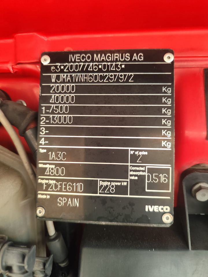 Camion ampliroll IVECO STRALIS 190S31