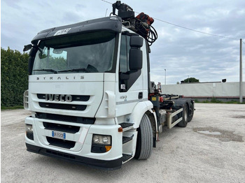 Camion ampliroll IVECO STRALIS 260E45 SCARRABILE