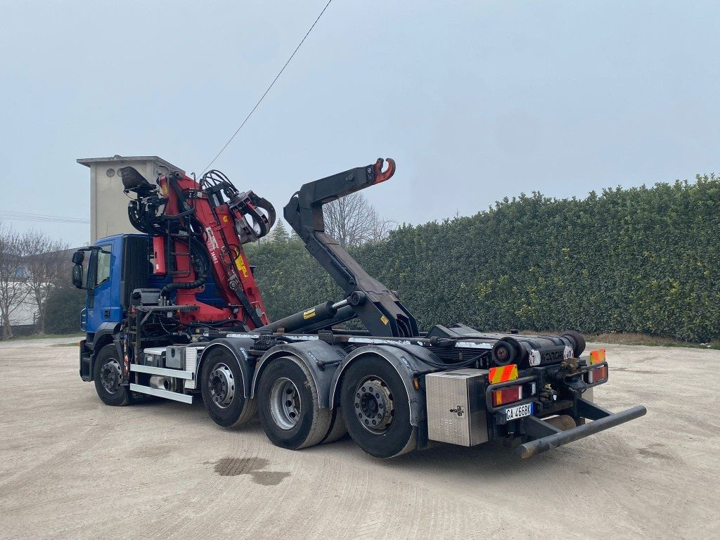 Camion ampliroll IVECO STRALIS 260.450 SCARRABILE CON GRU