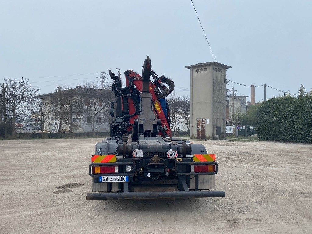 Camion ampliroll IVECO STRALIS 260.450 SCARRABILE CON GRU