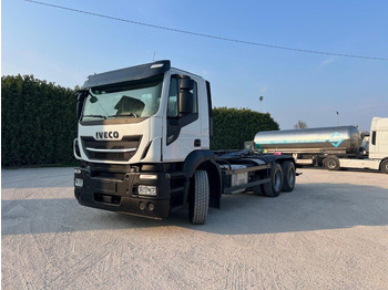 Camion ampliroll IVECO STRALIS 460 X-WAY USATO SCARRABILE 6X4