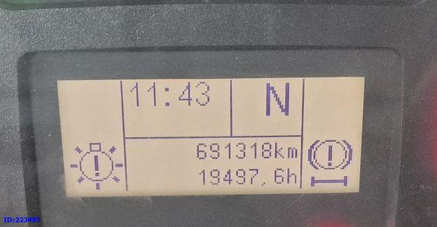 Camion ampliroll IVECO Stralis AT350 8x4 -Full steel - Steering axle