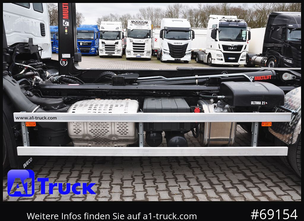 Camion ampliroll IVECO X-Way AD280X42, HIAB Multilift, Garantie