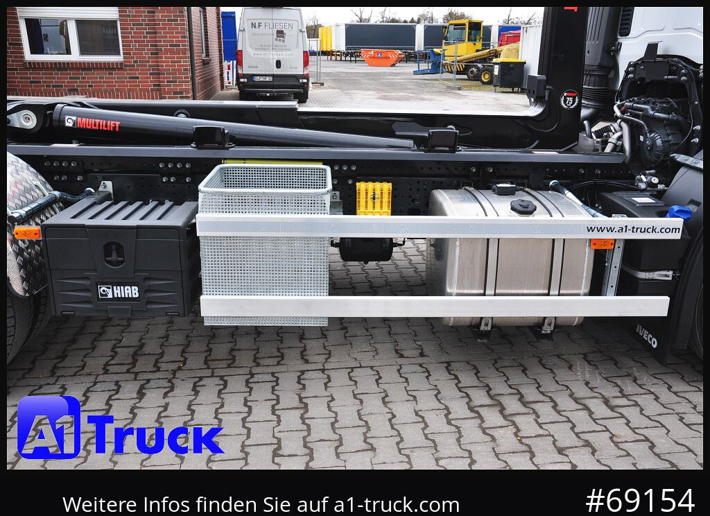 Camion ampliroll IVECO X-Way AD280X42, HIAB Multilift, Garantie