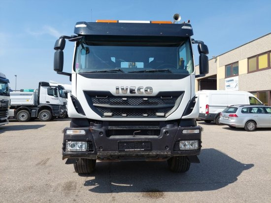 Camion ampliroll Iveco 8x4 Meiller Abroller, Automatik, E6, Retarder,