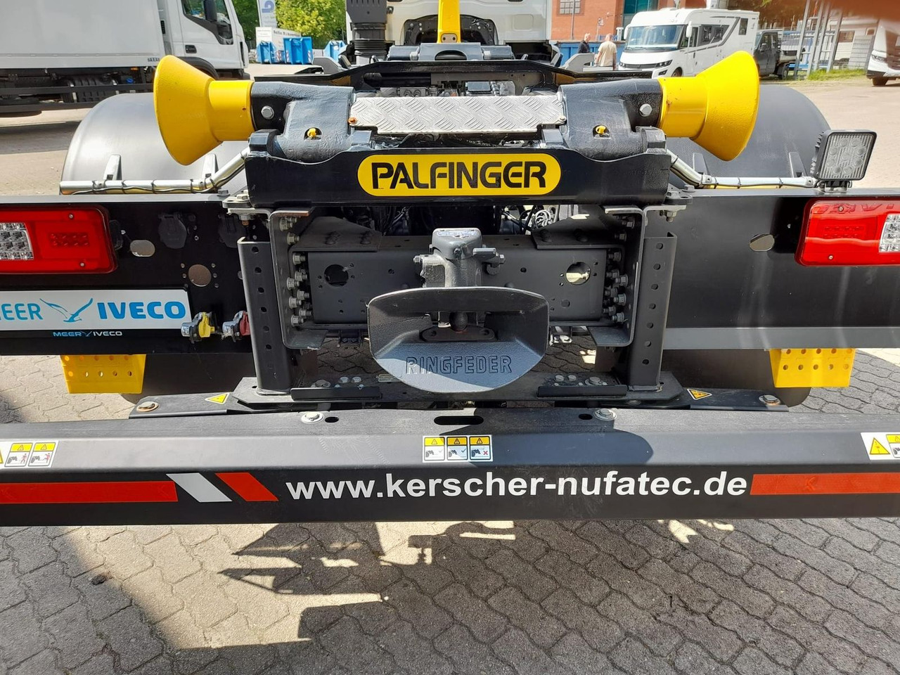 Camion ampliroll Iveco AD280X46Y/PS ON PALFINGER Lenk Lift