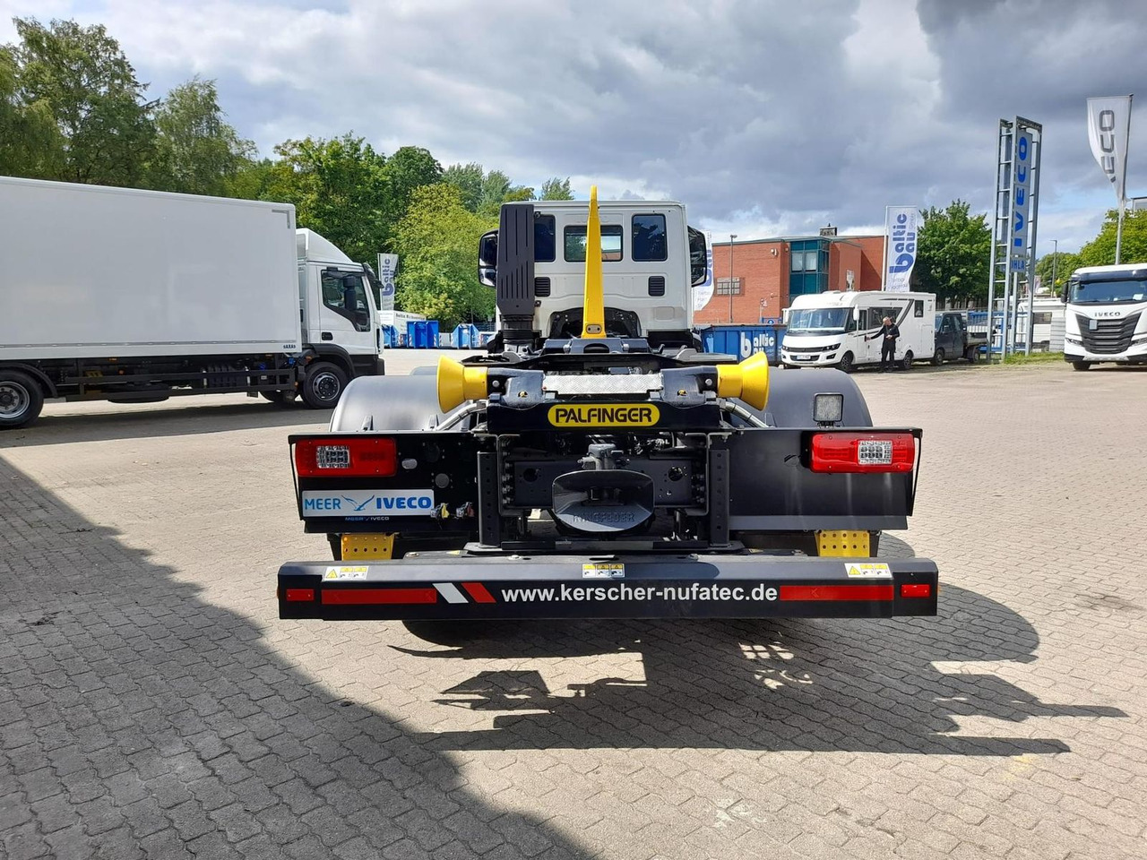 Camion ampliroll Iveco AD280X46Y/PS ON PALFINGER Lenk Lift