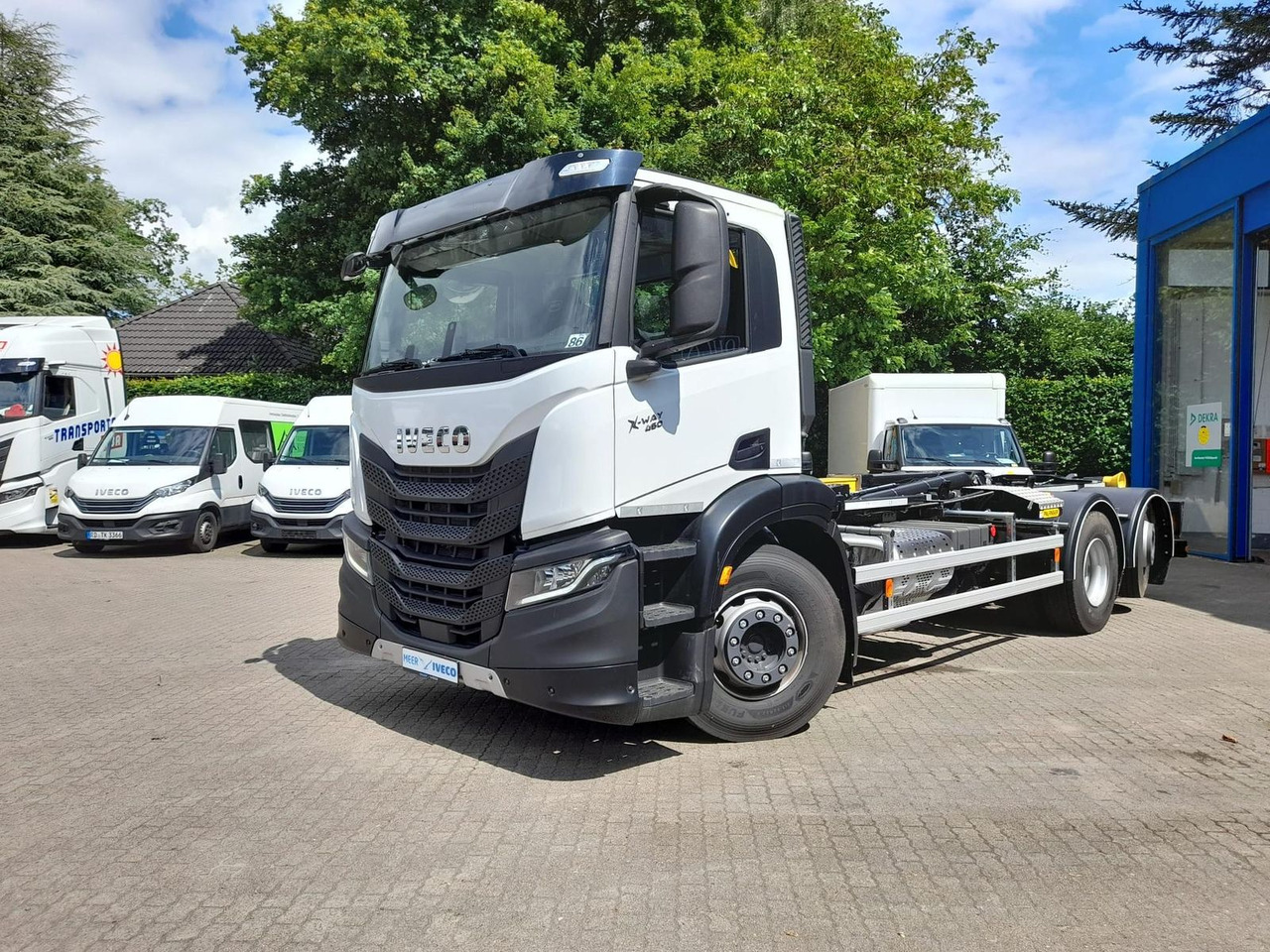 Camion ampliroll Iveco AD280X46Y/PS ON PALFINGER Lenk Lift