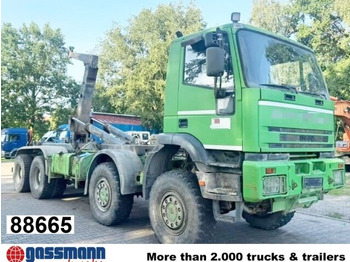 Camion ampliroll Iveco Euro Tech 410EH42 8x8, Abrollkipper