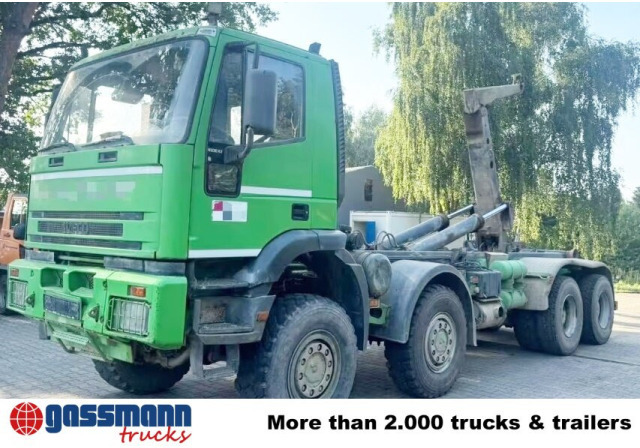 Camion ampliroll Iveco Euro Tech 410EH42 8x8, Abrollkipper