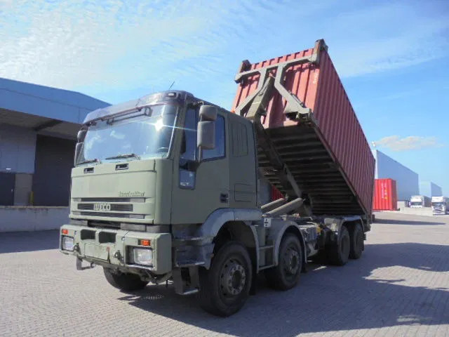Camion ampliroll Iveco Eurotrakker 410 E37H