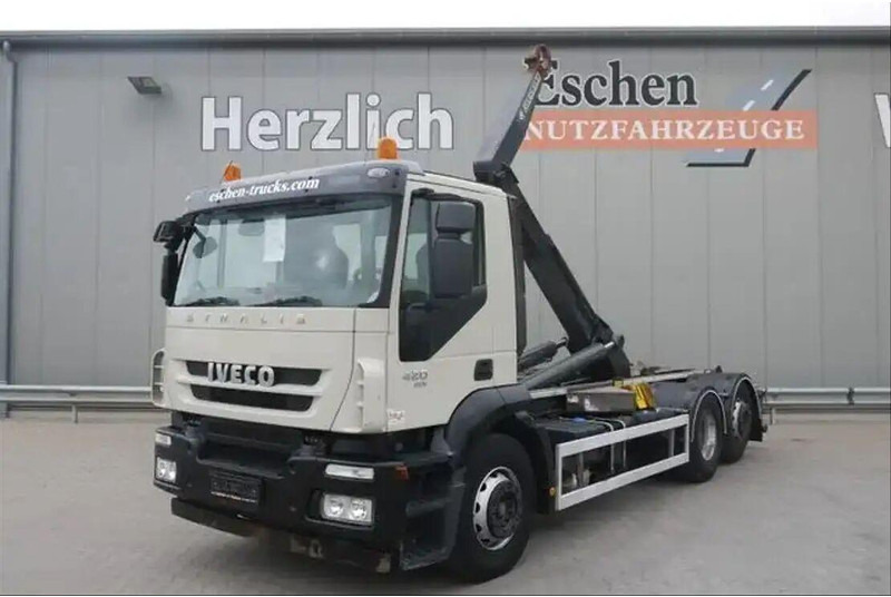 Camion ampliroll Iveco Stralis 260 - Hook lift truck