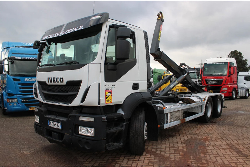Camion ampliroll Iveco Stralis 460 + 20T HOOK + 6X2 + EURO 6 + 12 PC IN STOCK