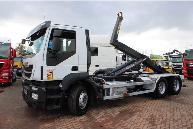 Camion ampliroll Iveco Stralis 460 + 20T HOOK + 6X2 + EURO 6 + 12 PC IN STOCK