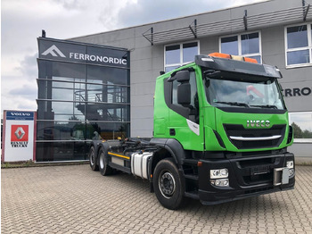 Camion ampliroll  Iveco Stralis 460 AHK*Lenk/Lift-Achse*Meiller