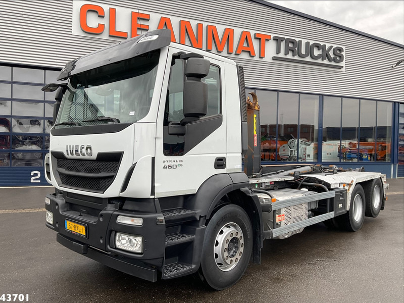 Camion ampliroll Iveco Stralis AD260S46Y Euro 6 20 Ton haakarmsysteem