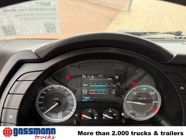 Camion ampliroll Iveco T-Way 360 6x6