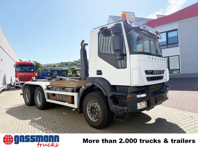 Camion ampliroll Iveco Trakker AD260T41/P 6x4, EEV, VDL S-21-5200