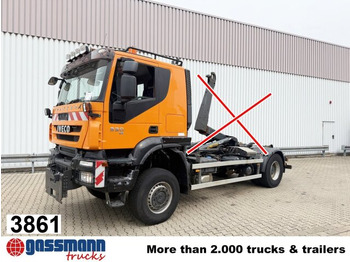 Camion ampliroll Iveco Trakker AT190T33W/P 4x4, Winterdienstausstattung