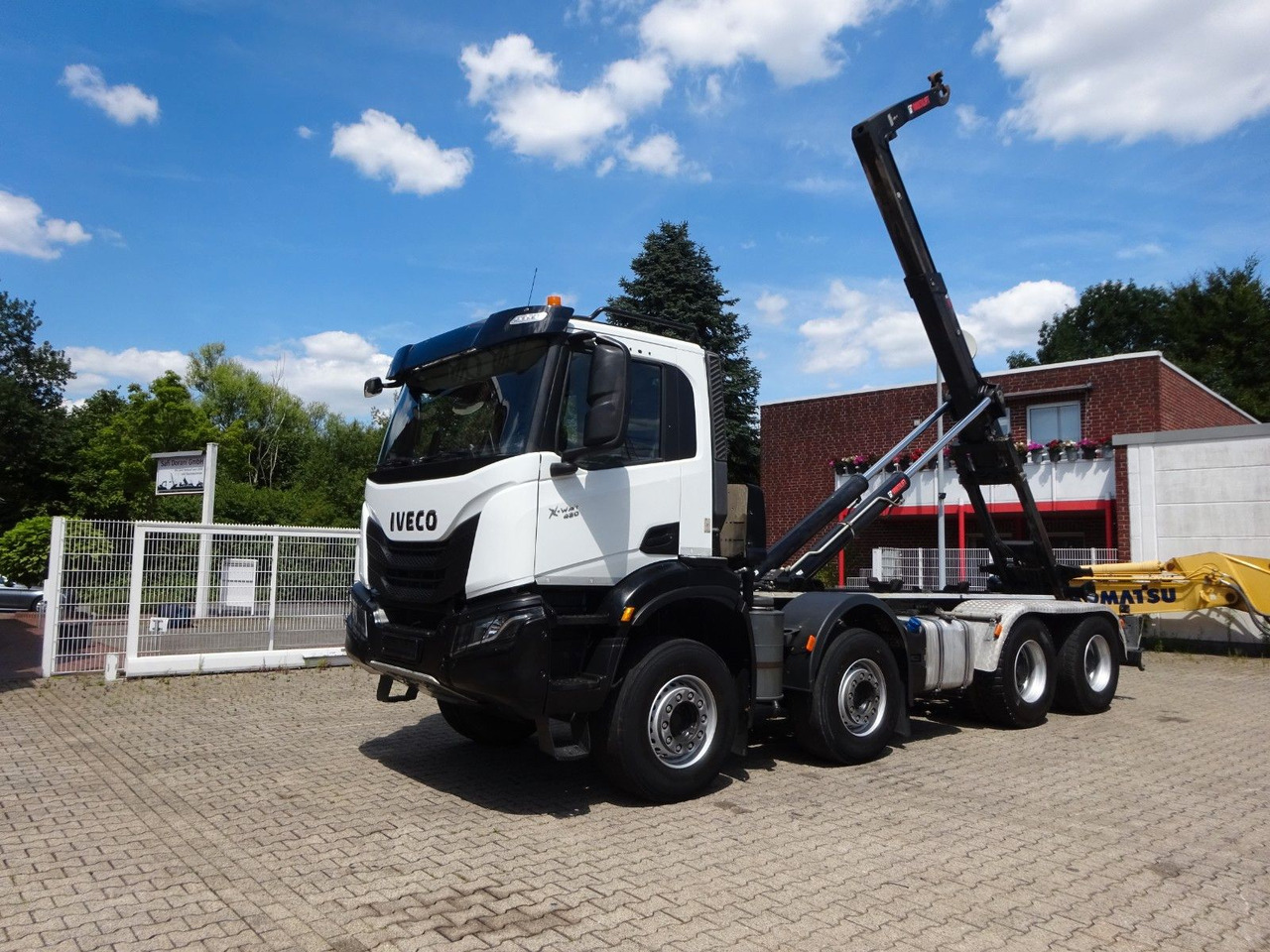 Camion ampliroll Iveco X-WAY 480 HIAB ABROLLER