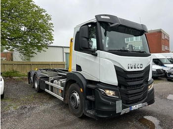 Camion ampliroll  Iveco X-WAY AD280X46Y/PS ON Palfinger PH T20 SLD5 3...