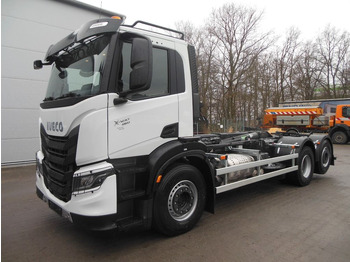 Camion ampliroll Iveco X-WAY AD 280X46, 6X2, LENK/LIFT, TNH 20T,SOFORT! Iveco X-WAY AD 280X46, 6X2, LENK/LIFT, TNH 20T,SOFORT!