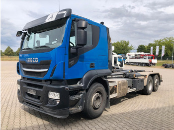 Camion ampliroll  Iveco X-Way 480 Intarder*AHK*Lenk/LiftAchse*Meiller