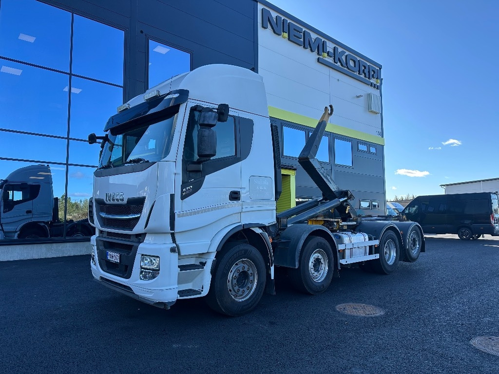 Camion ampliroll Iveco X-Way AS35S560 8x2