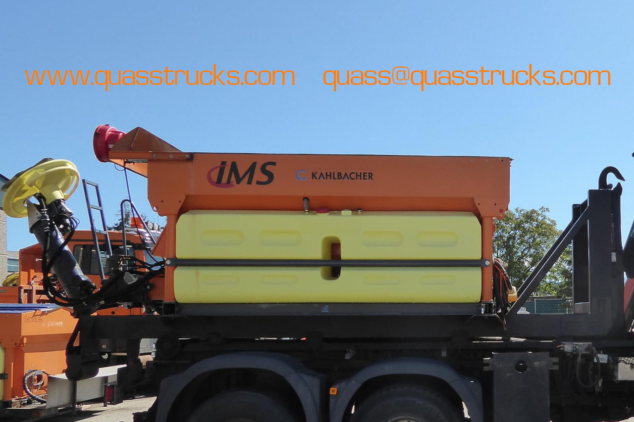 Camion ampliroll KÜPPER-WEISSER /GMEINER/BUCHER Feuchtsalzstreuer Salzstreuer Streuer