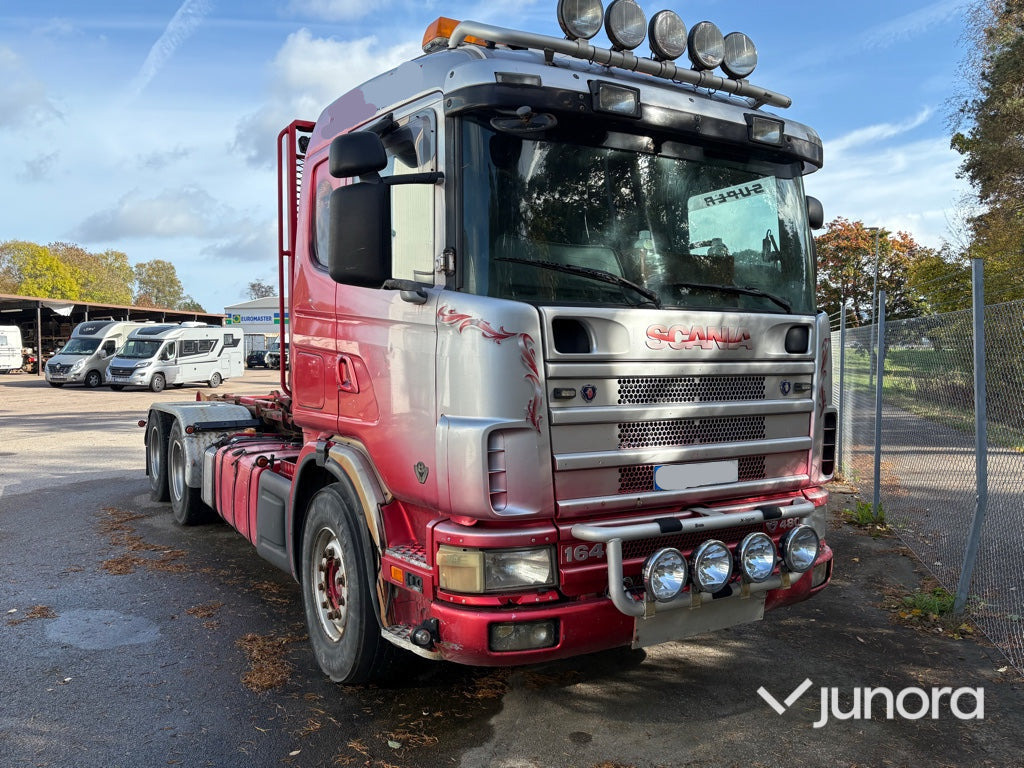 Camion ampliroll Lastbil - Scania 480