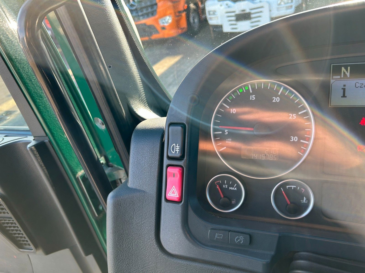 Camion ampliroll MAN 12.250 Doppelkabine Abroller