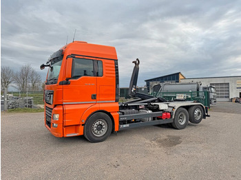 Camion ampliroll MAN 26.460 6X2 Retarder Klima Navigation guter Zust. 