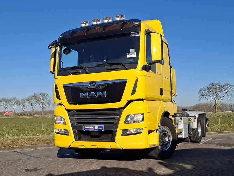 Camion ampliroll MAN 26.460 TGX 6x2-4  SIDE LOADER