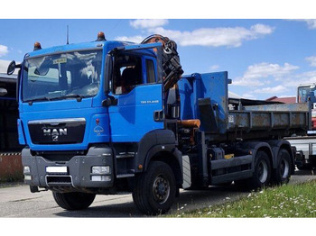 Camion ampliroll MAN 6x6 TGS 33.440 +Terex-Atlas 240